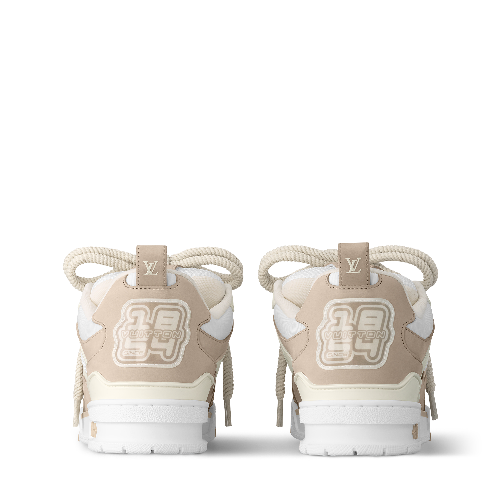 Louis Vuitton スニーカー シルバー/ベージュ (US9) Louis Vuitton スニーカー シルバー/ベージュ (US9)